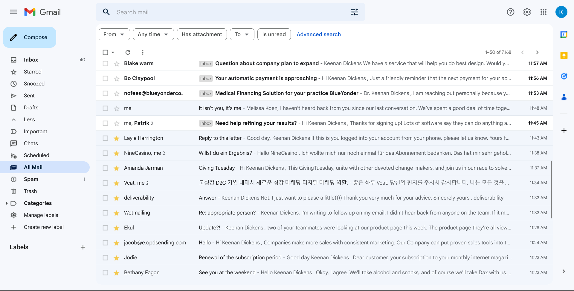 Will my inbox be full of Warmy emails and how to filter the warm up ...